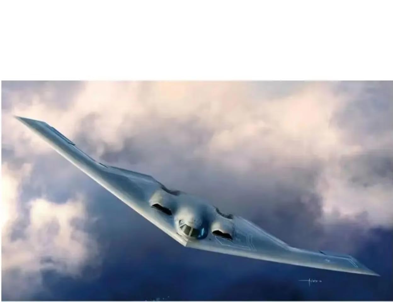 Amazon | アメリカ空軍 B-2A「ステルス爆撃機」組立モデルキット